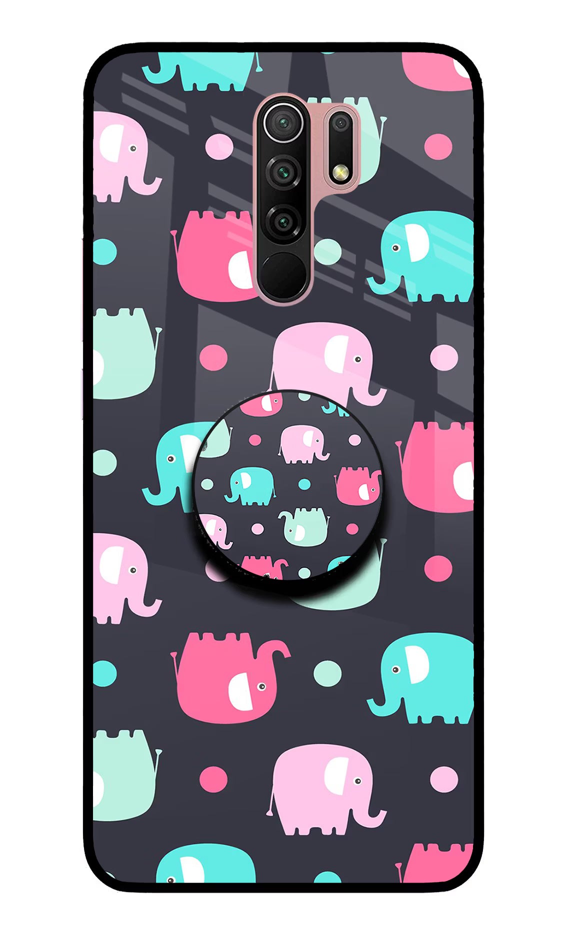 Baby Elephants Redmi 9 Prime/Poco M2/M2 reloaded Pop Case by Casekaro