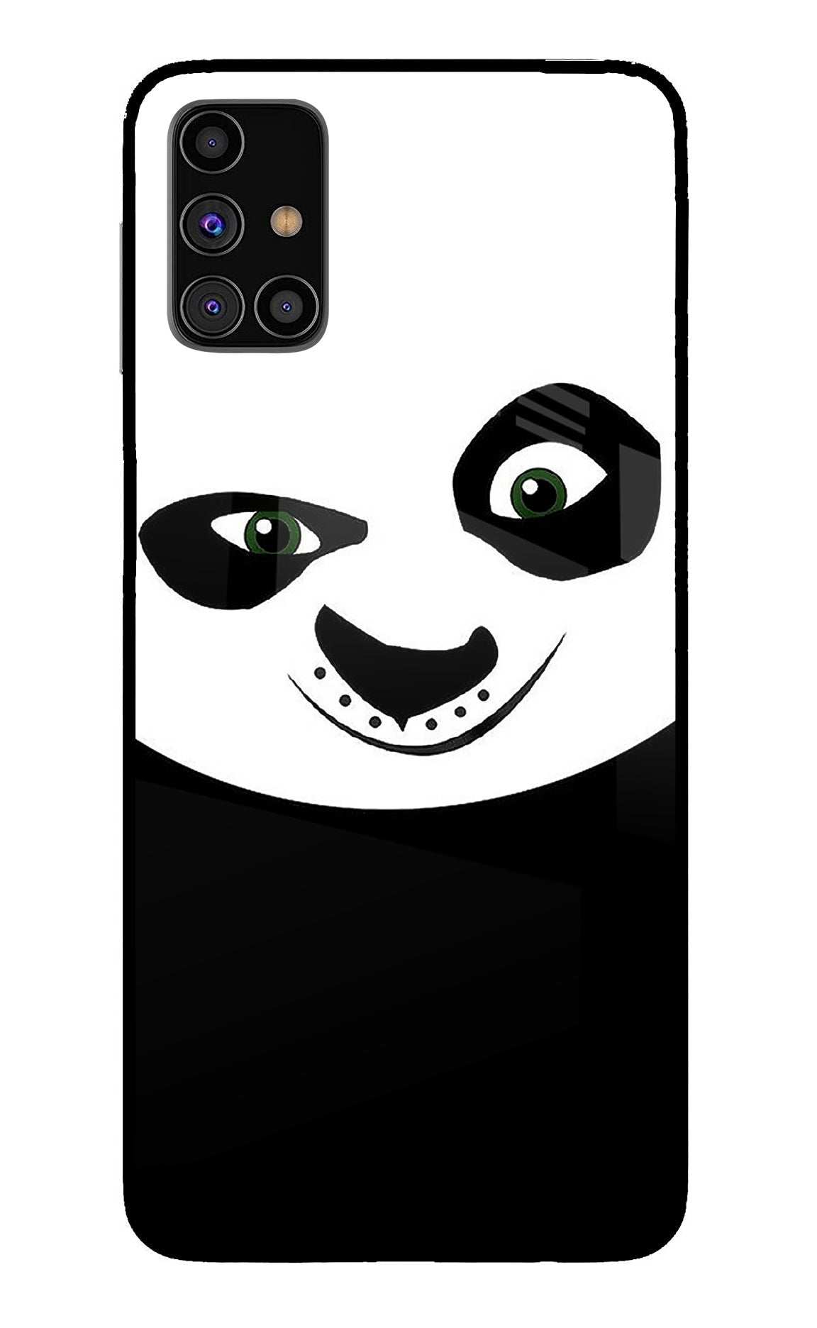 Panda Samsung M31s Glass Case