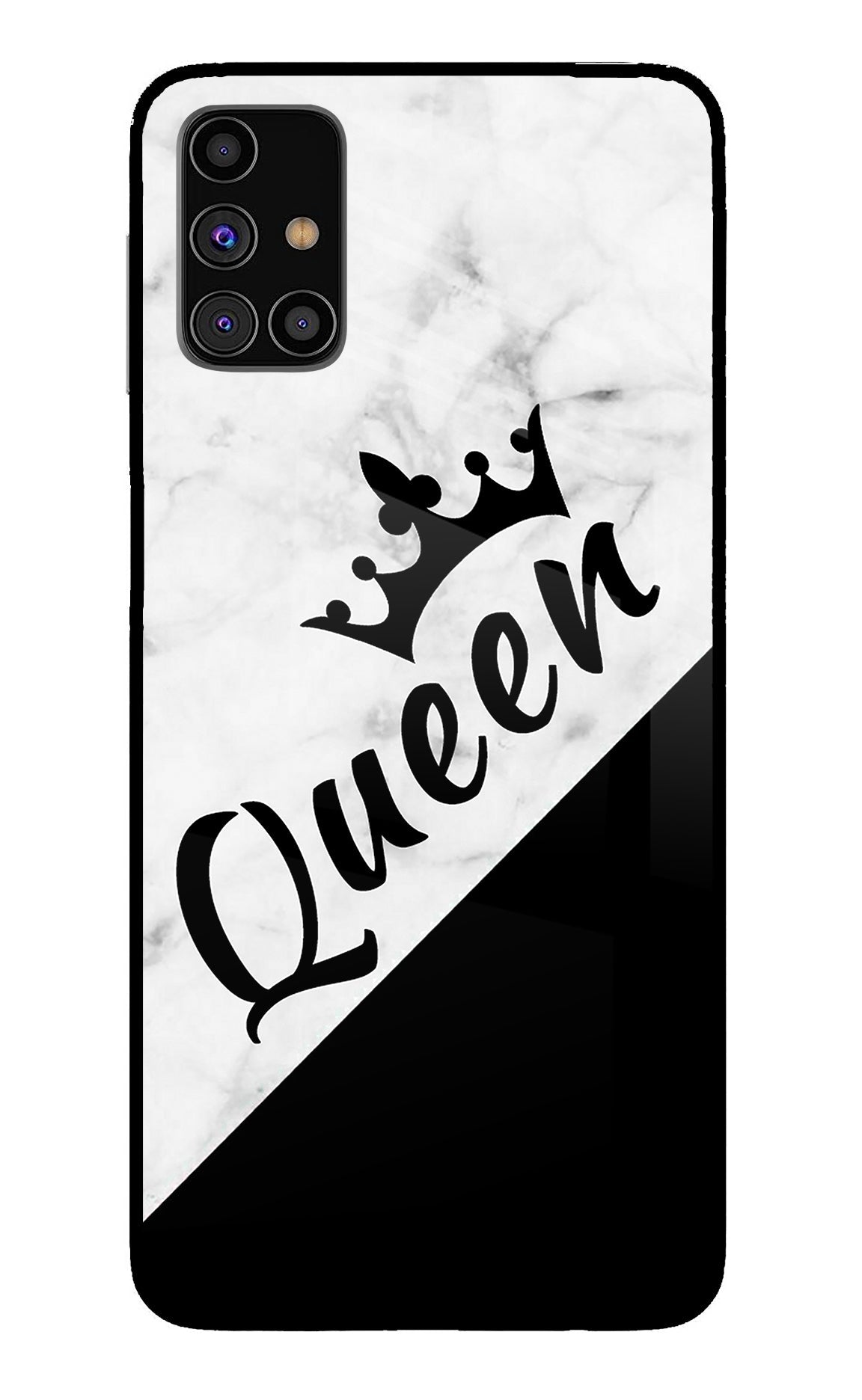 Queen Samsung M31s Back Cover