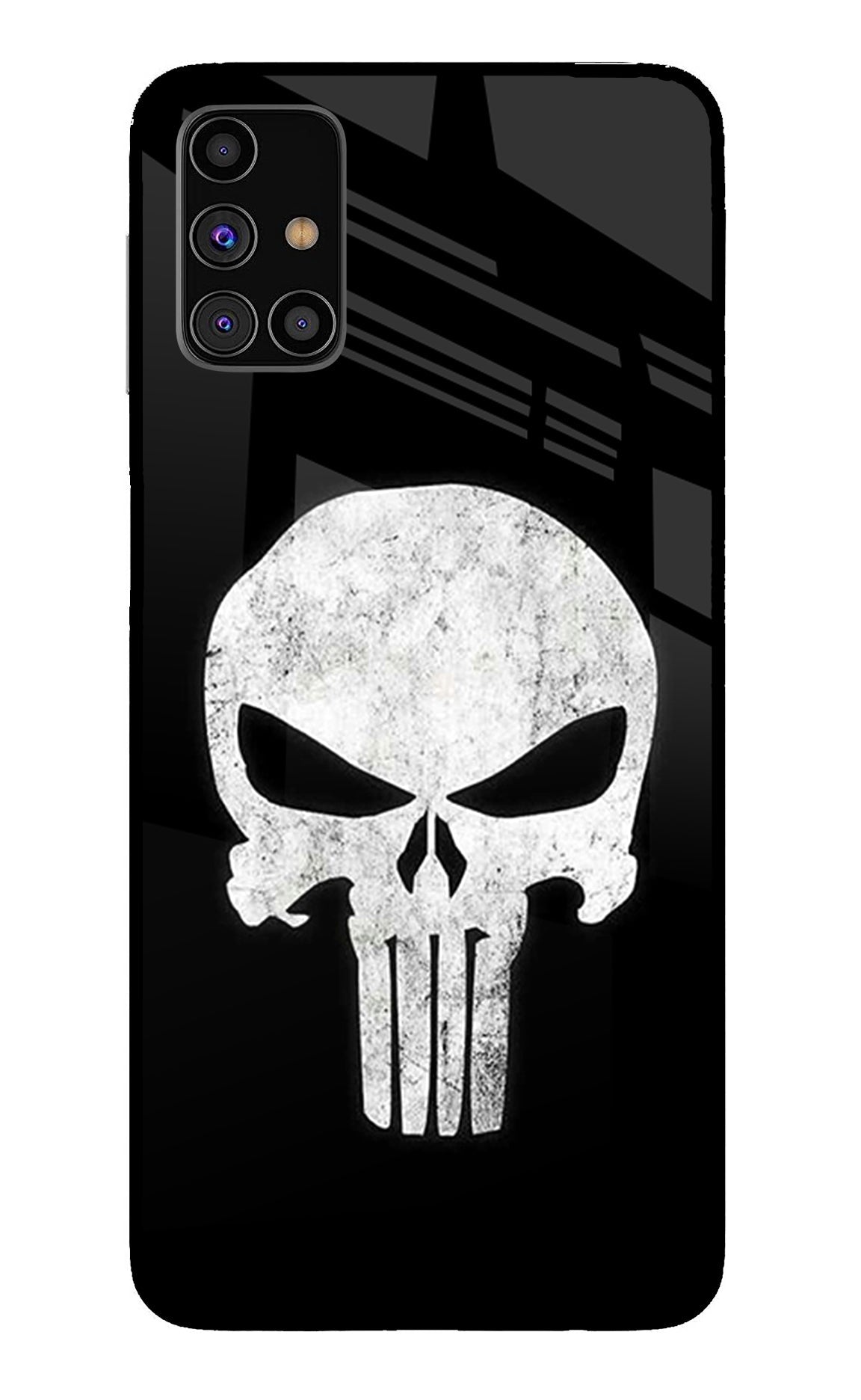 Punisher Skull Samsung M31s Back Cover