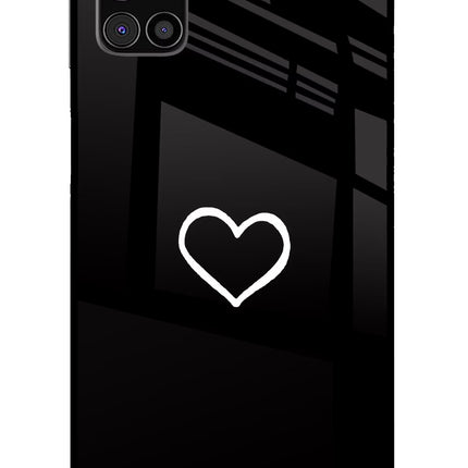 Heart Samsung M31s Glass Case