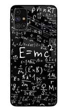 Physics Formula Samsung M31s Glass Case
