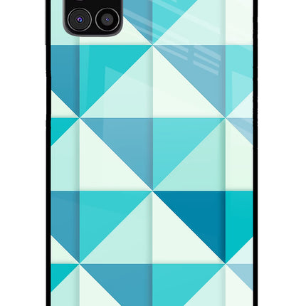 Abstract Samsung M31s Glass Case Back Cover by Casekaro