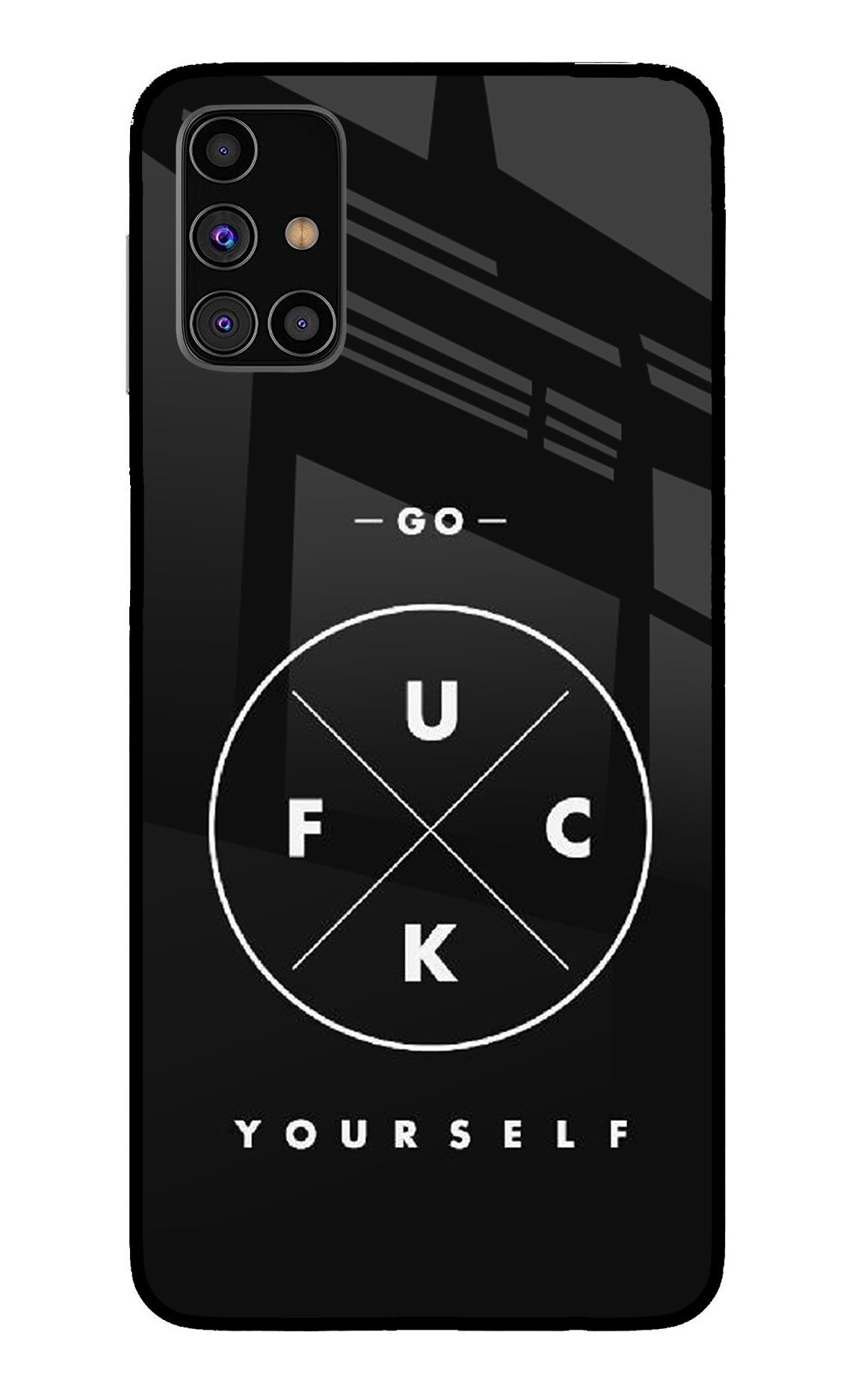 Go Fuck Yourself Samsung M31s Back Cover