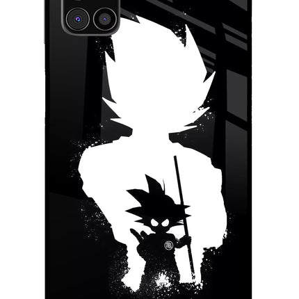 Goku Shadow Samsung M31s Glass Case Back Cover by Casekaro