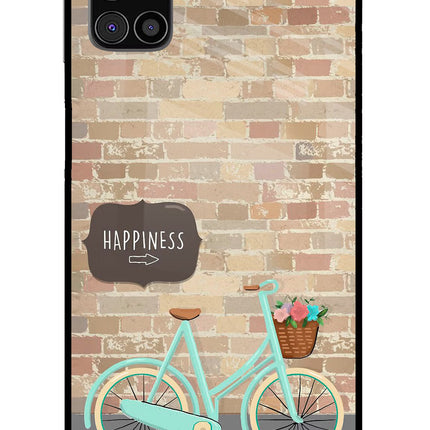 Happiness Artwork Samsung M31s Glass Case Back Cover by Casekaro