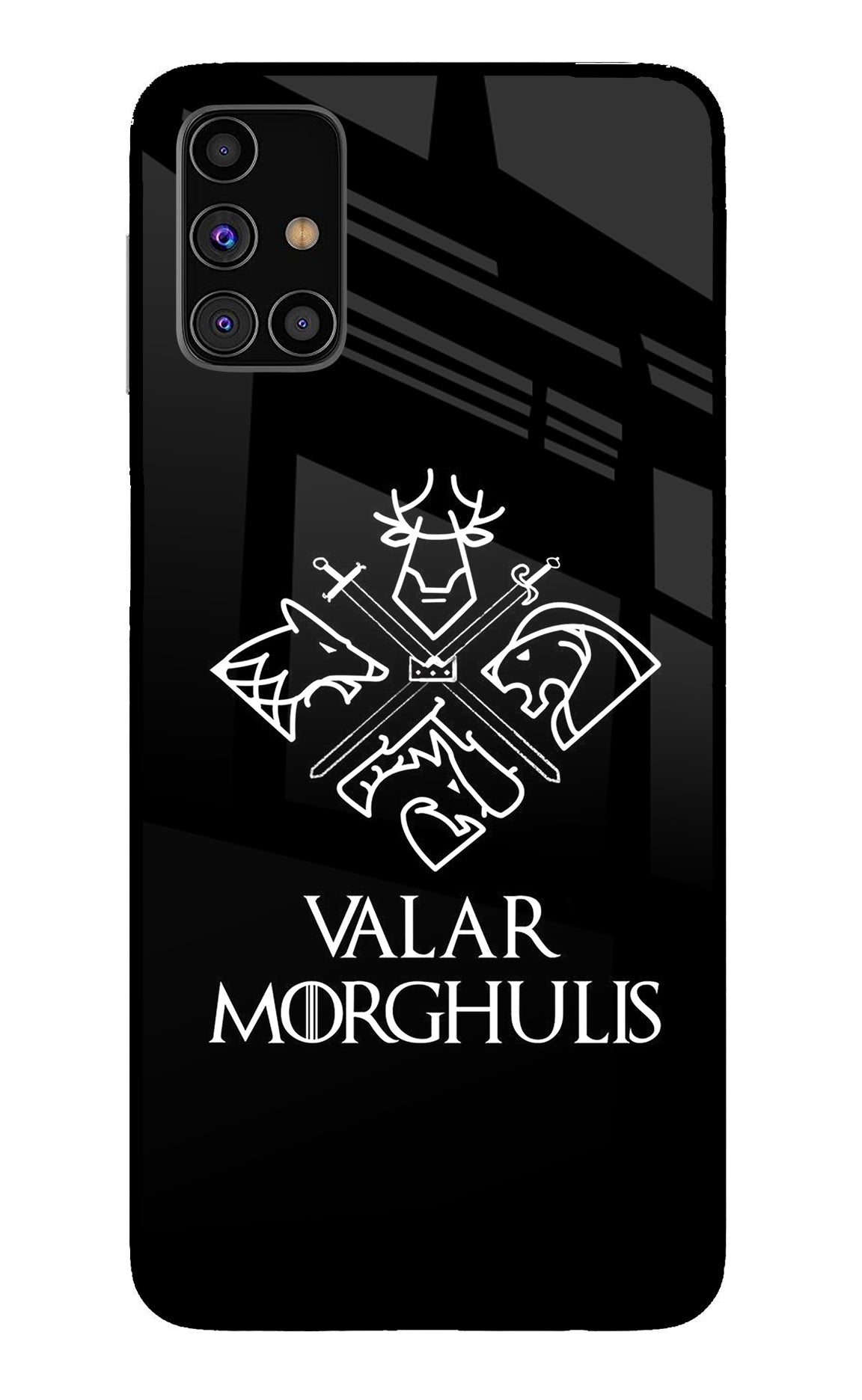 Valar Morghulis | Game Of Thrones Samsung M31s Glass Case