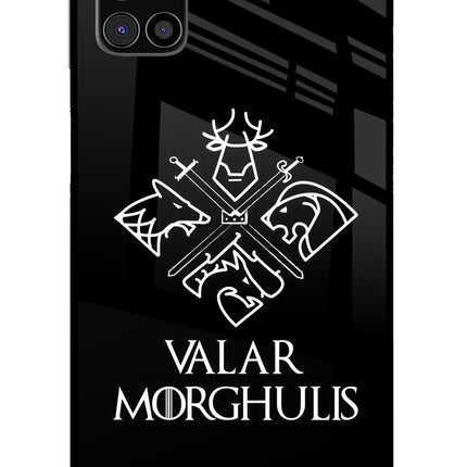 Valar Morghulis | Game Of Thrones Samsung M31s Glass Case Back Cover by Casekaro