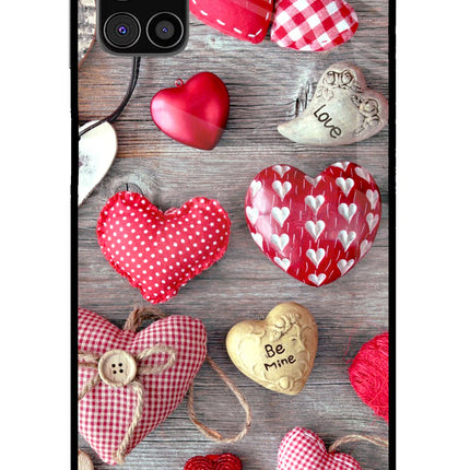 Love Wallpaper Samsung M31s Glass Case Back Cover by Casekaro