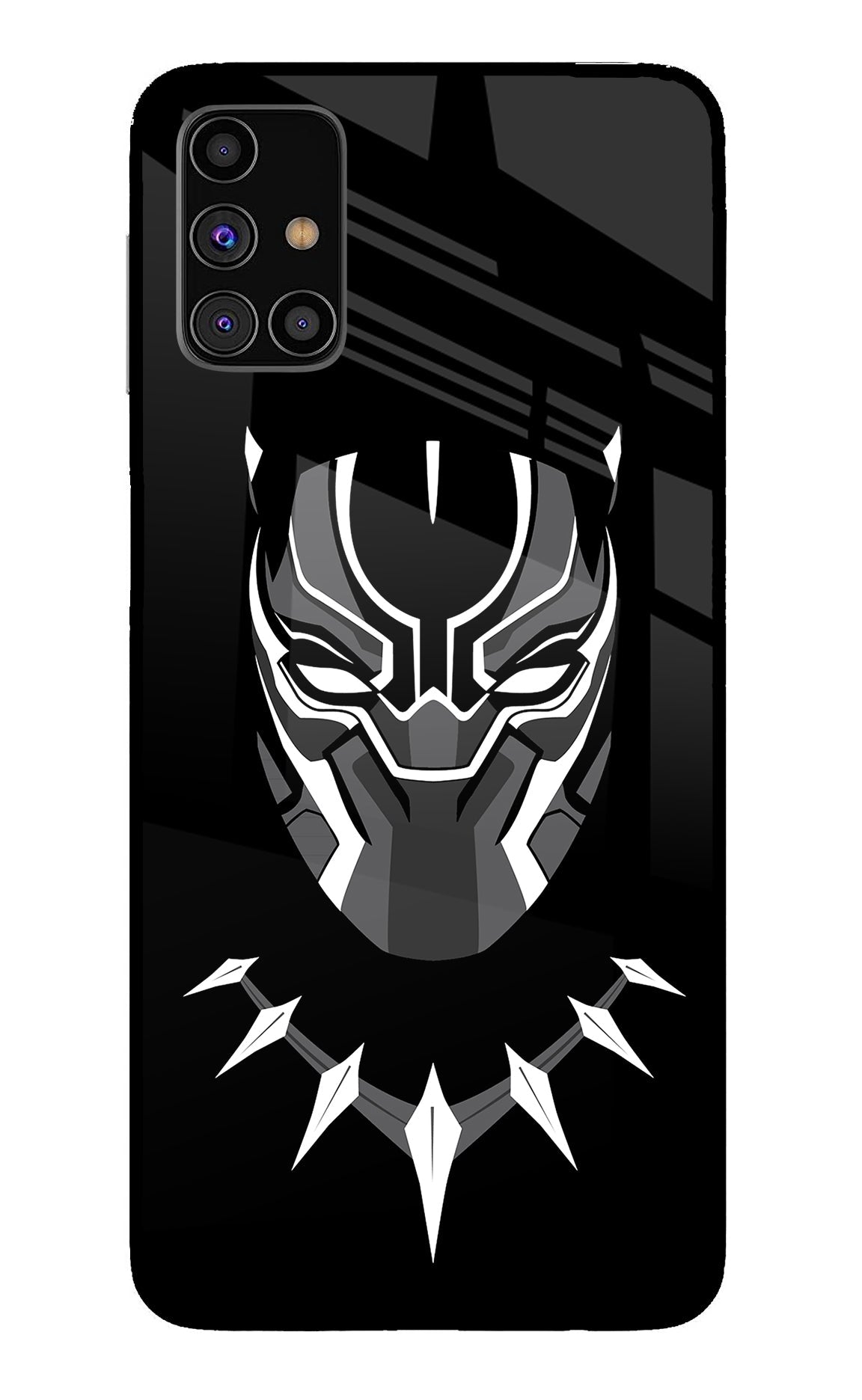 Black Panther Samsung M31s Back Cover