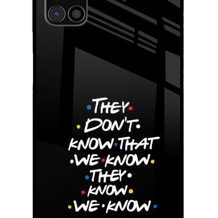 FRIENDS Dialogue Samsung M31s Glass Case Back Cover by Casekaro