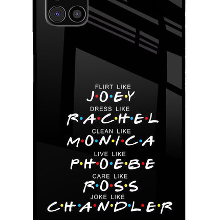 FRIENDS Character Samsung M31s Glass Case Back Cover by Casekaro