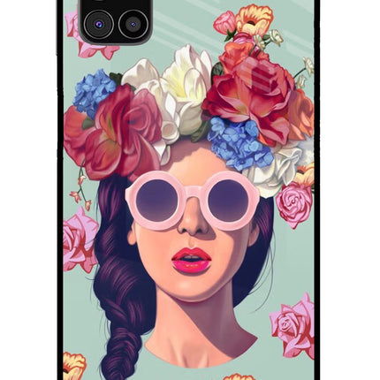 Pretty Girl Samsung M31s Glass Case