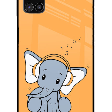High On Music Samsung M31s Glass Case Back Cover by Casekaro