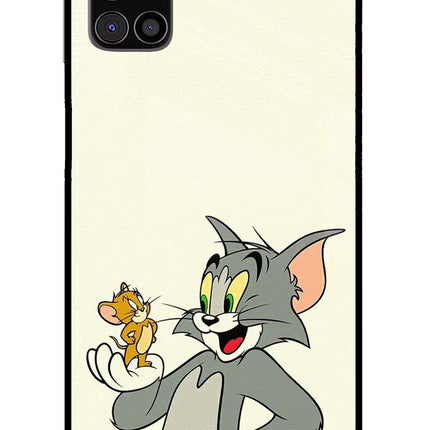 Tom & Jerry Samsung M31s Glass Case Back Cover by Casekaro