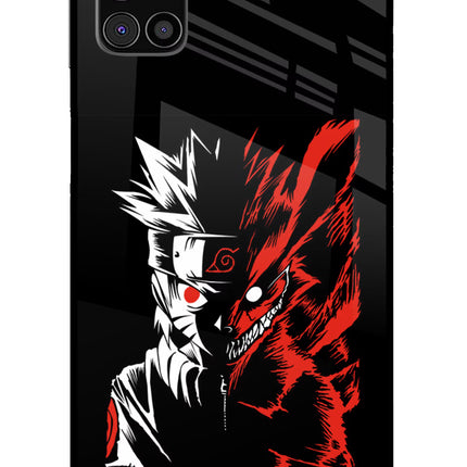 Naruto Two Face Samsung M31s Glass Case Back Cover by Casekaro