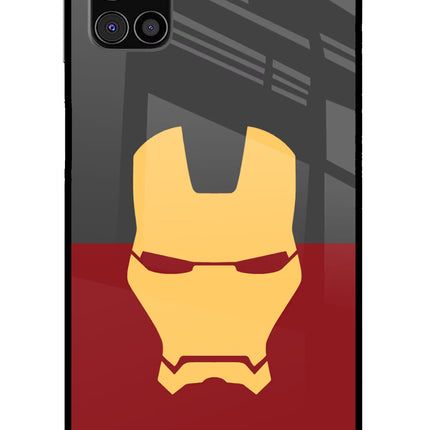 Ironman Samsung M31s Glass Case Back Cover by Casekaro