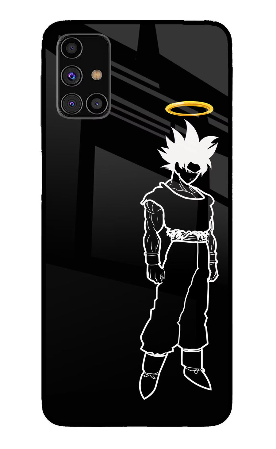 DBS Character Samsung M31s Back Cover, Glass case
