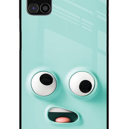 Funny Cartoon Samsung M31s Glass Case Back Cover by Casekaro