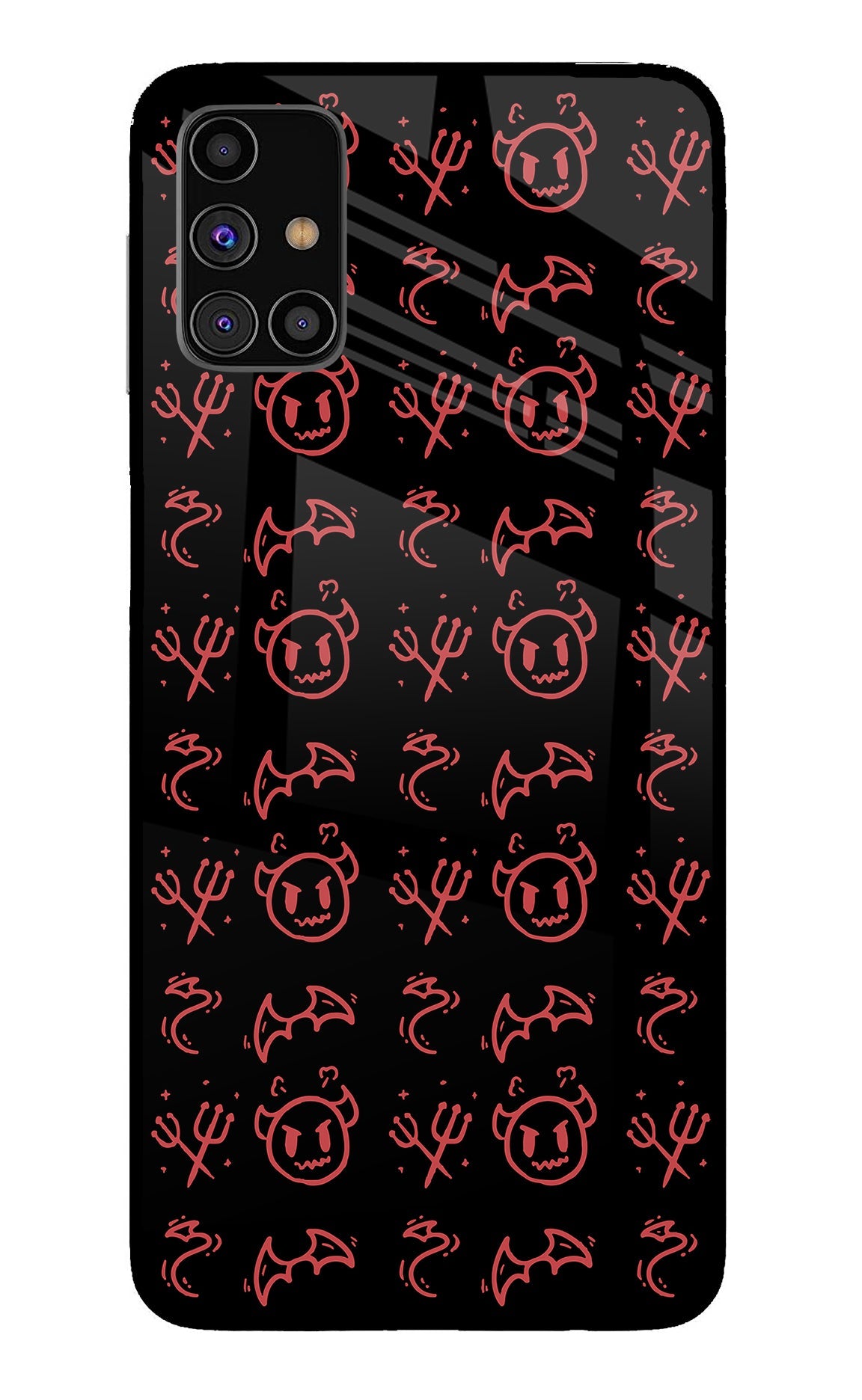 Devil Samsung M31s Back Cover