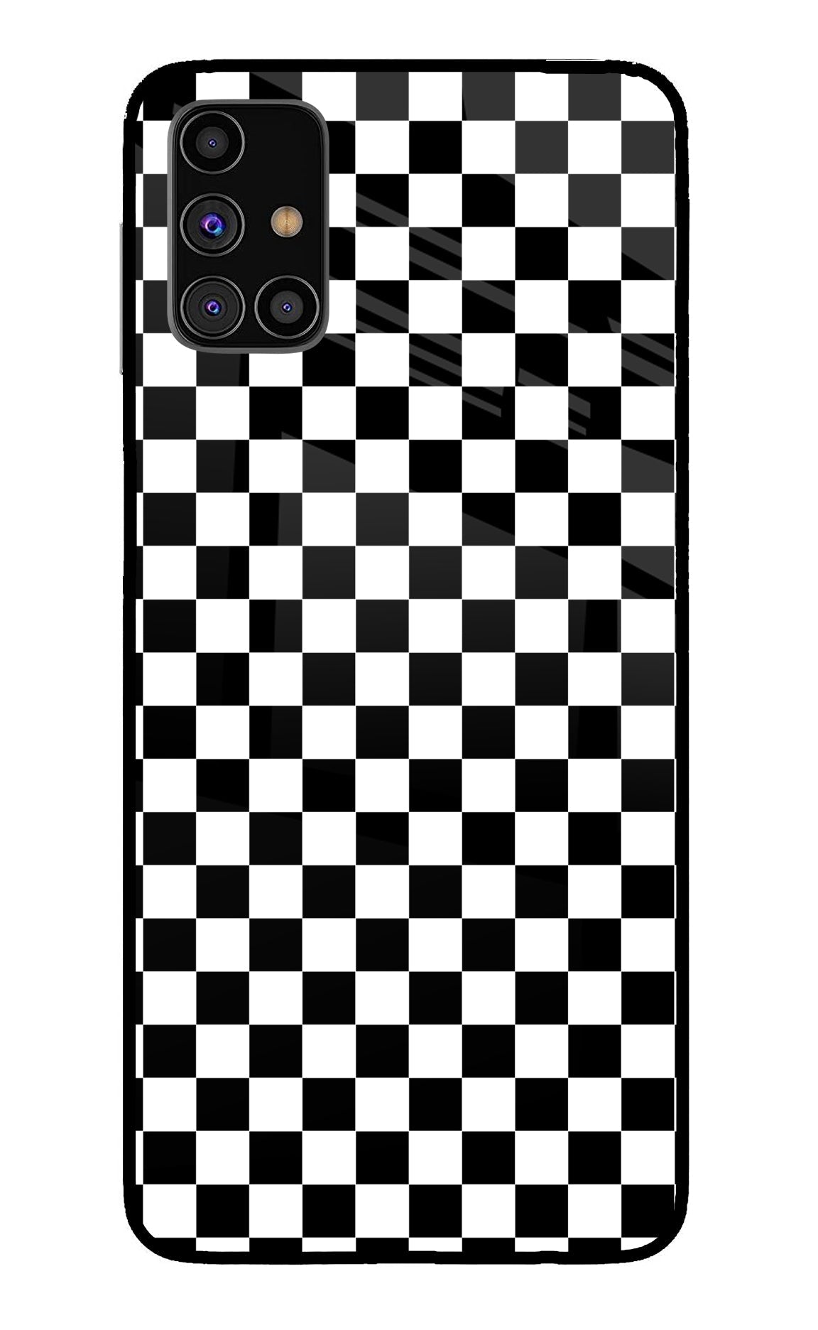 Chess Board Samsung M31s Back Cover