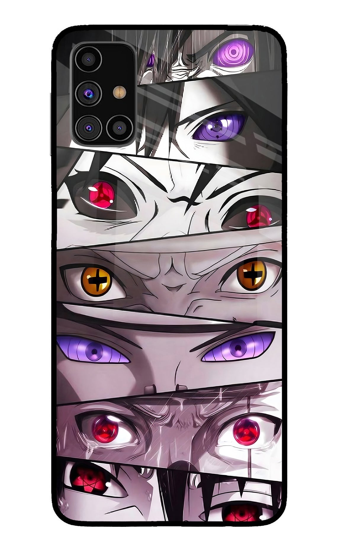 Naruto Anime Samsung M31s Glass Case