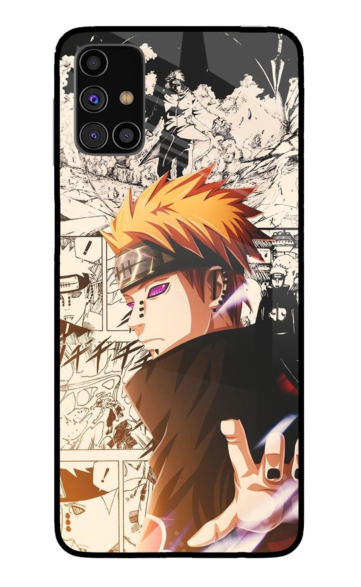 Pain Anime Samsung M31s Back Cover