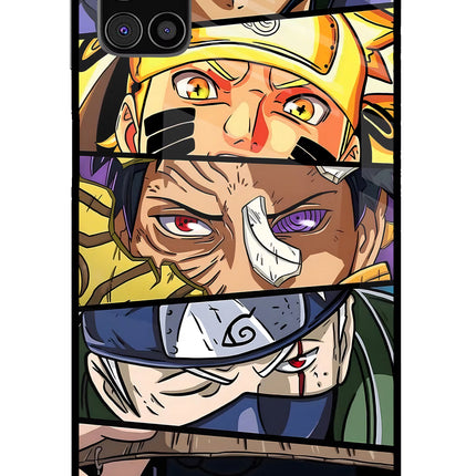 Naruto Character Samsung M31s Glass Case Back Cover by Casekaro
