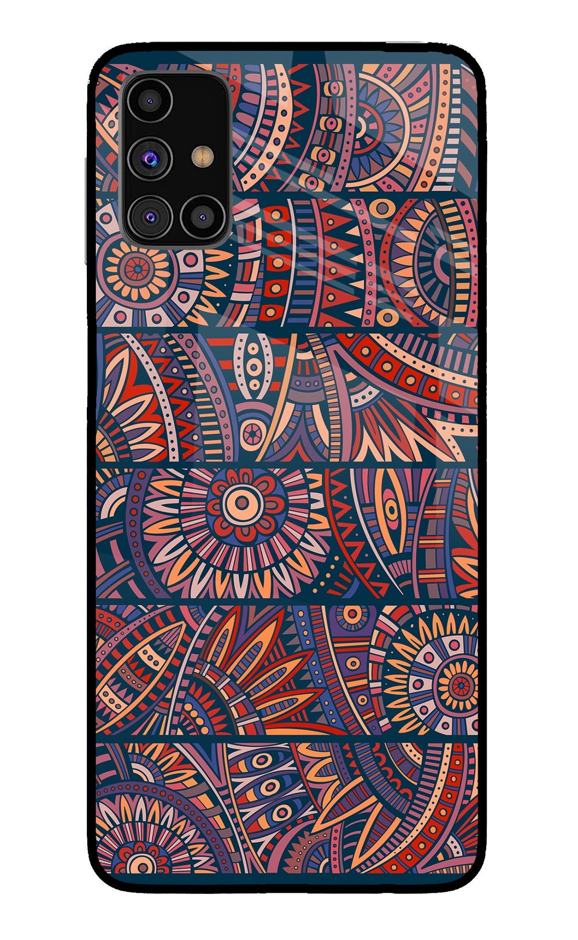 African Culture Design Samsung M31s Back Cover