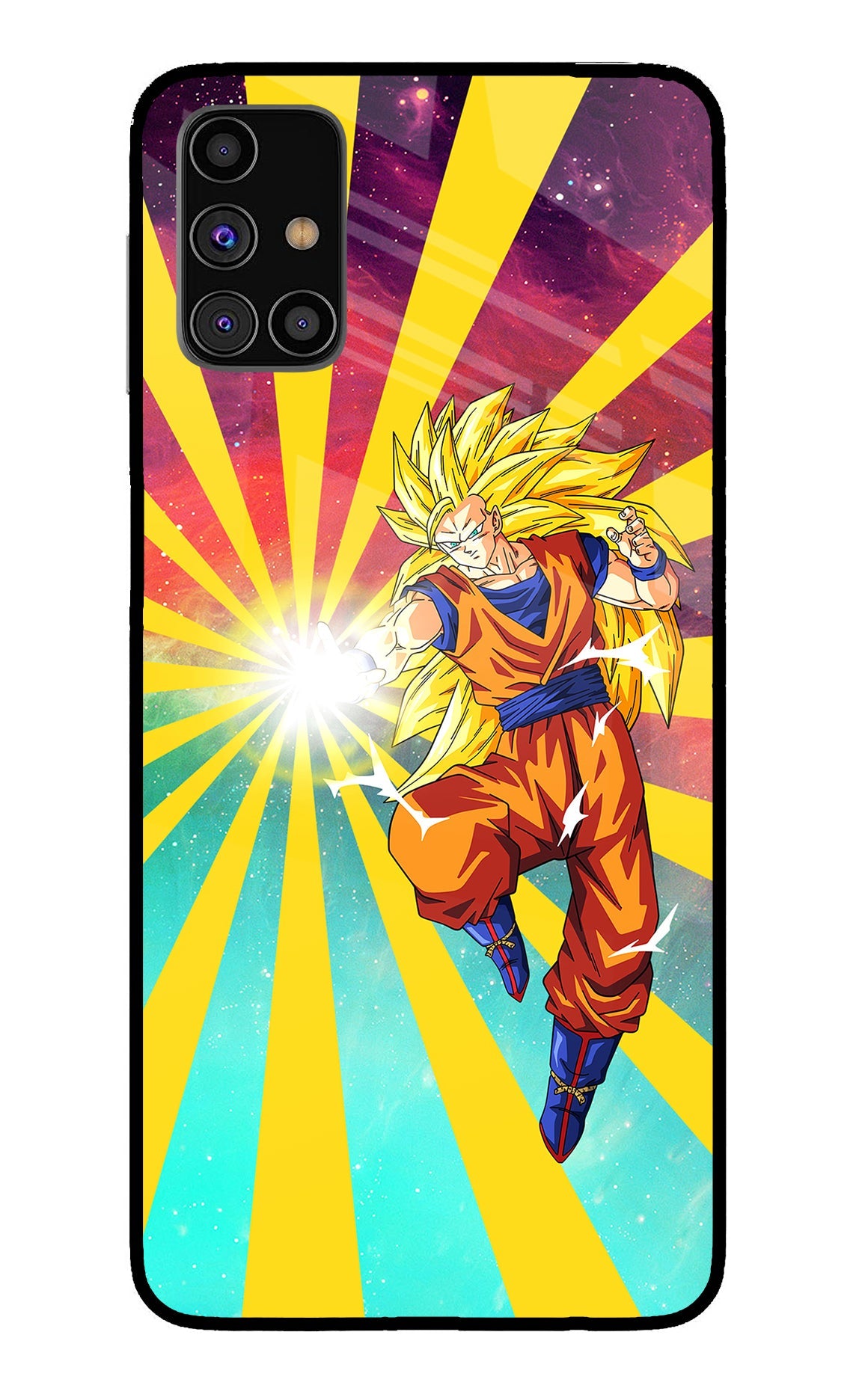 Goku Super Saiyan Samsung M31s Back Cover