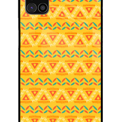 Tribal Pattern Samsung M31s Glass Case