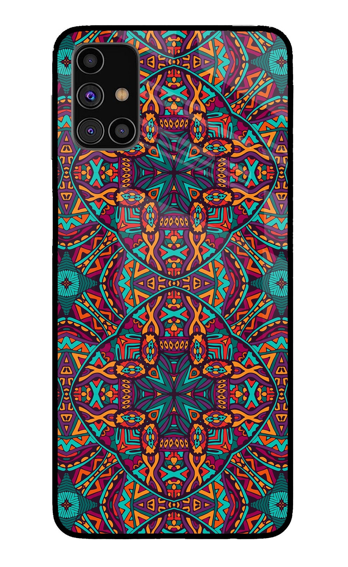 Colour Mandala Samsung M31s Back Cover