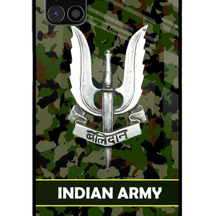 Balidan Indian Logo Samsung M31s Glass Case