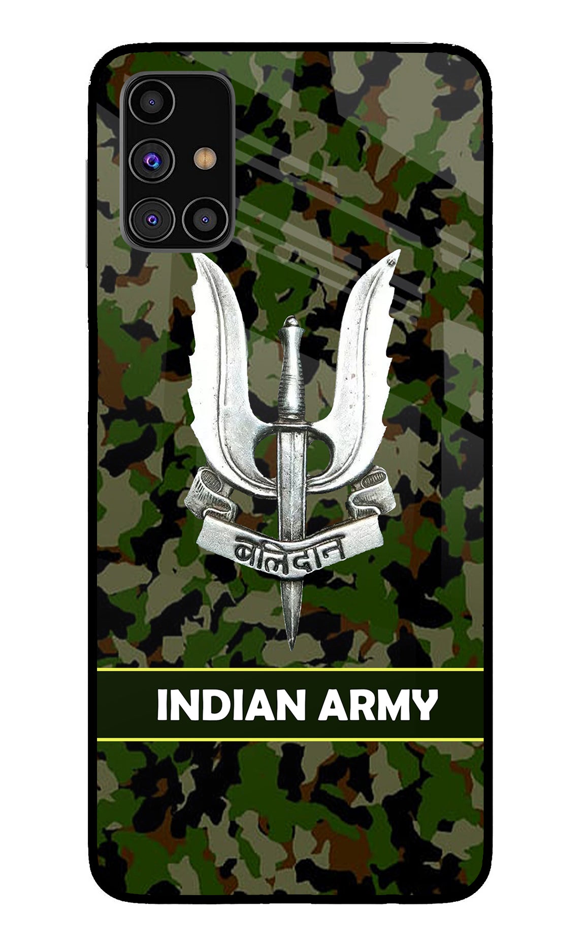 Balidan Indian Logo Samsung M31s Back Cover