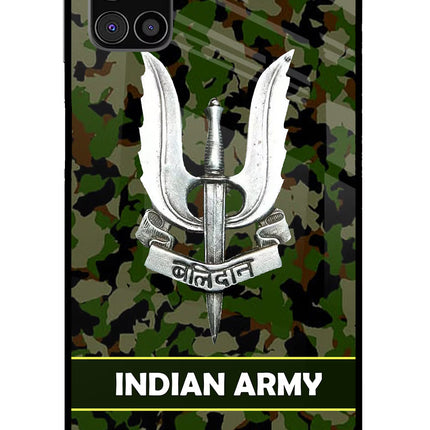 Balidan Indian Logo Samsung M31s Glass Case Back Cover by Casekaro