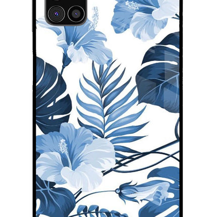 Fabric Art Samsung M31s Glass Case Back Cover by Casekaro