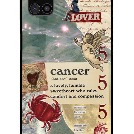 Cancer Zodiac Samsung M31s Glass Case