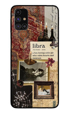 Libra Zodiac Samsung M31s Glass Case