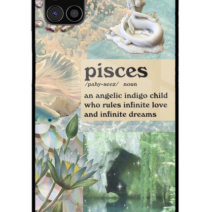 Pisces Zodiac Samsung M31s Glass Case Back Cover by Casekaro