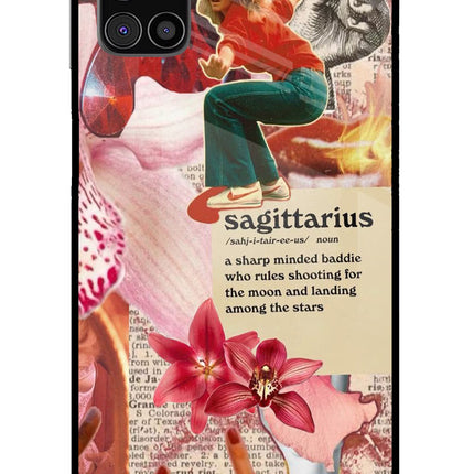 Sagittarius Zodiac Samsung M31s Glass Case