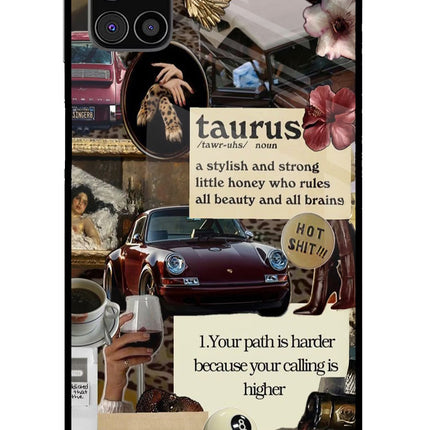 Taurus Zodiac Samsung M31s Glass Case Back Cover by Casekaro