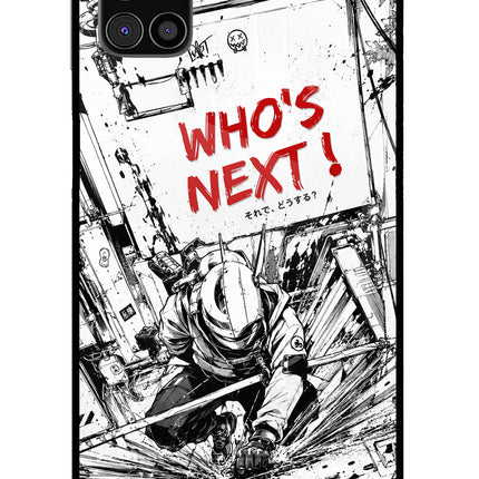 Who's Next Samsung M31s Glass Case Back Cover by Casekaro