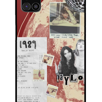 Taylor Swift Samsung M31s Glass Case Back Cover by Casekaro