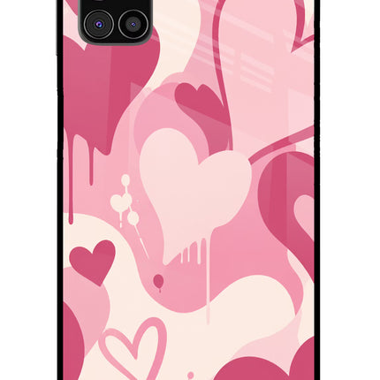 Hearty case Samsung M31s Glass Case Back Cover by Casekaro