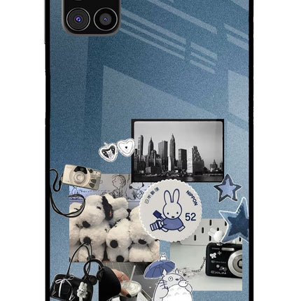 Miffy Samsung M31s Glass Case Back Cover by Casekaro