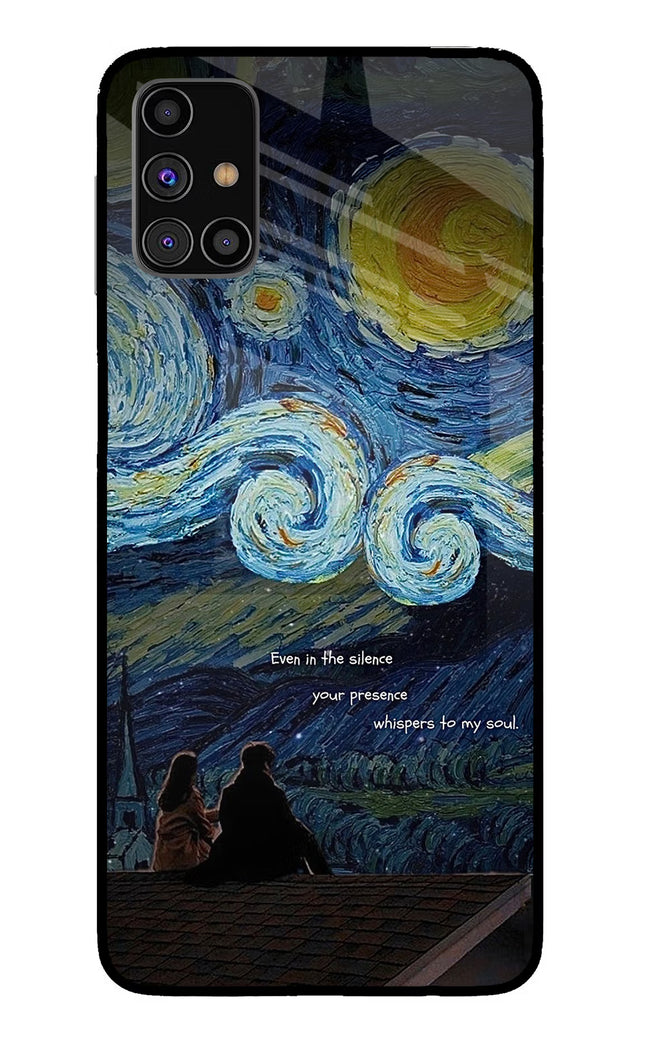 Softcore Samsung M31s Glass Case
