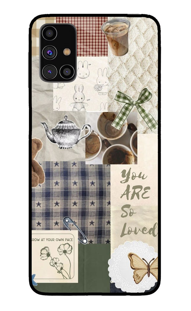Cookie Samsung M31s Glass Case