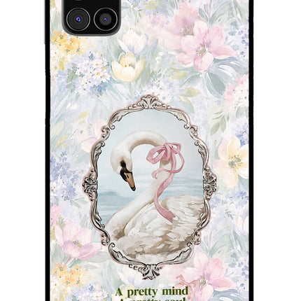 Pretty Mind Pretty Soul Samsung M31s Glass Case Back Cover by Casekaro