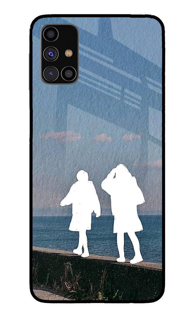 Coastal Dream Samsung M31s Glass Case