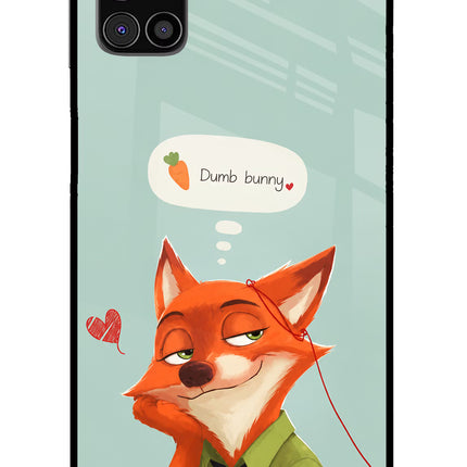 Nick Charm Samsung M31s Glass Case Back Cover by Casekaro